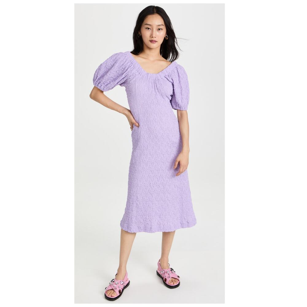 NEW Stine Goya Garance Smocked Dress Size Large - Picture 8 of 16